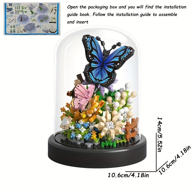 Animal Series Mini Bonsai Building Blocks Desktop Ornament Toy