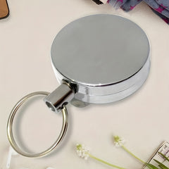 Retractable Lanyard Keychain Telescopic Steel Wire Holder