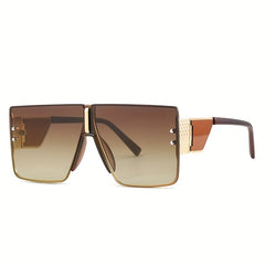 Men's Large Square Sunglasses for Driving Outdoor