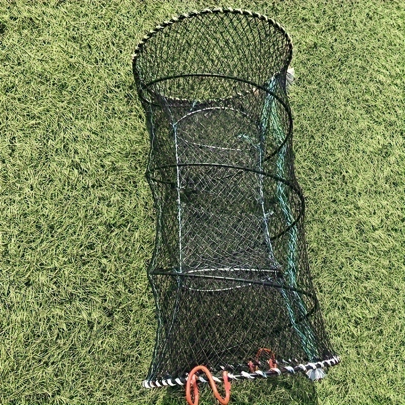 Foldable Spring Fishing Cage Automatic Opening Crab Net