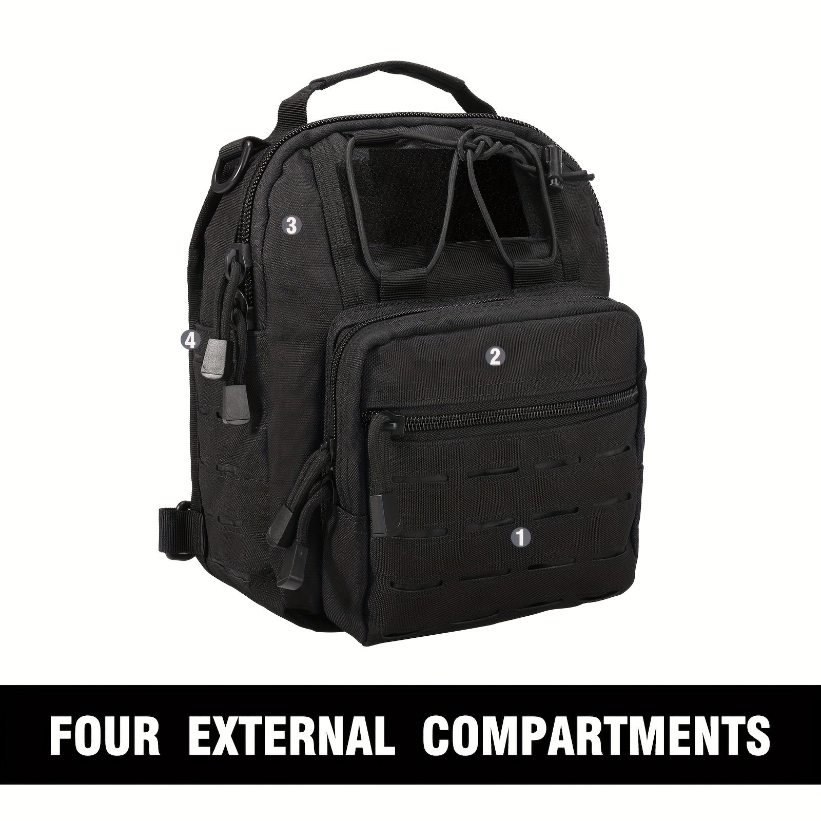 Waterproof Outdoor Sports Backpack with Laser Cut Design