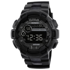 Girls Casual Digital Watch with Silicone Band