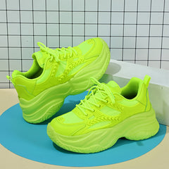 Breathable Chunky Sneakers Lightweight Running Shoes