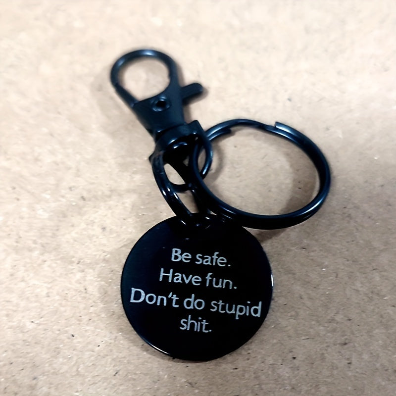 Metal Keychain Keyring Gift For Teenagers Men Women Families
