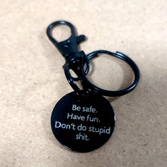 Metal Keychain Keyring Gift For Teenagers Men Women Families
