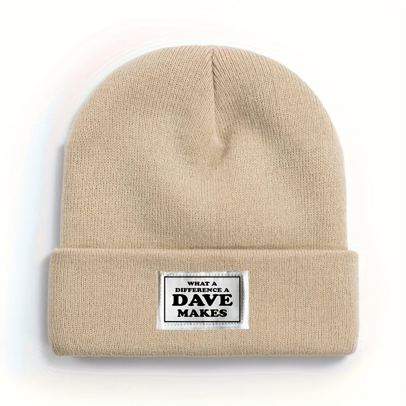 Knitted Hat with Ear Protection for Outdoor Skiing