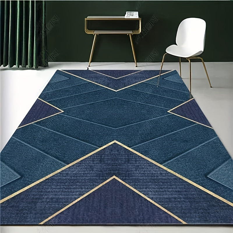 Morandi Royal Patterned Velvet Rug 800g/sqm Non-slip Indoor/Outdoor Mat