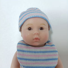 15 24 Cm Reborn Doll Full Silicone Body Doll Toy Gift