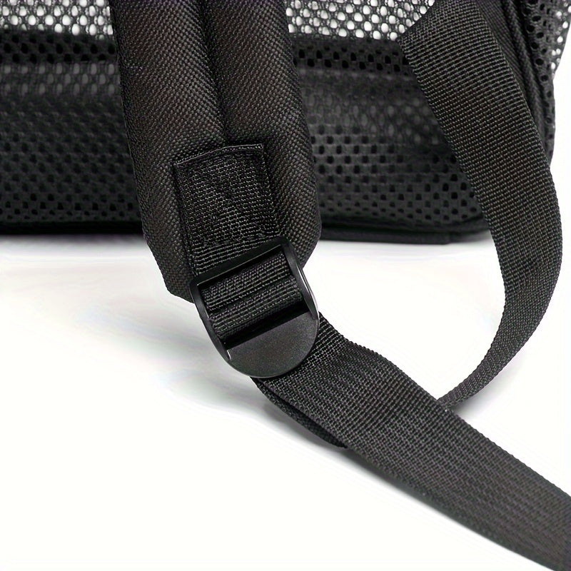 Large Capacity Mesh Backpack for Hiking and Camping