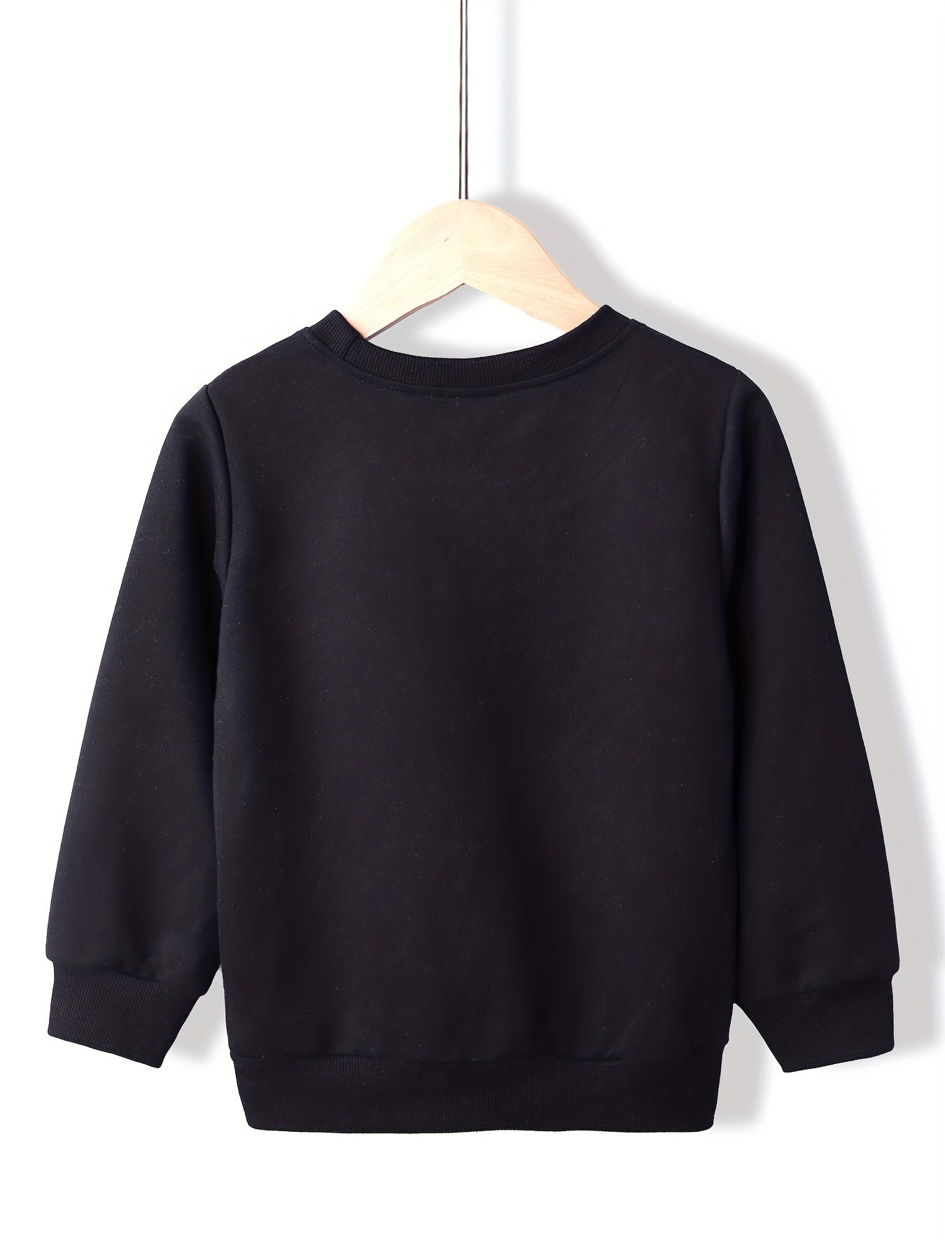 Cartoon Violin Girl Sweatshirt Top for Girls