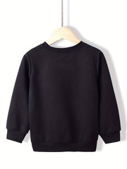 Girls' Axolotls Print Casual Sweatshirt Top