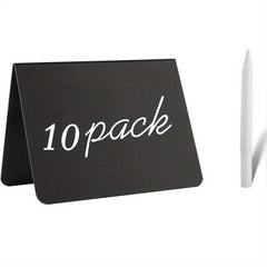 Mini Chalkboard With Chalk for Food Party Buffet Table Sign Wedding Bakery