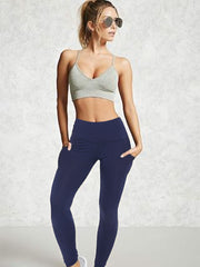 High Waist Yoga Pants w/ Pockets Stretch Leggings Women's Activewear