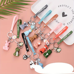 Geometric Animal Keychain for Bags - Perfect Holiday Gift