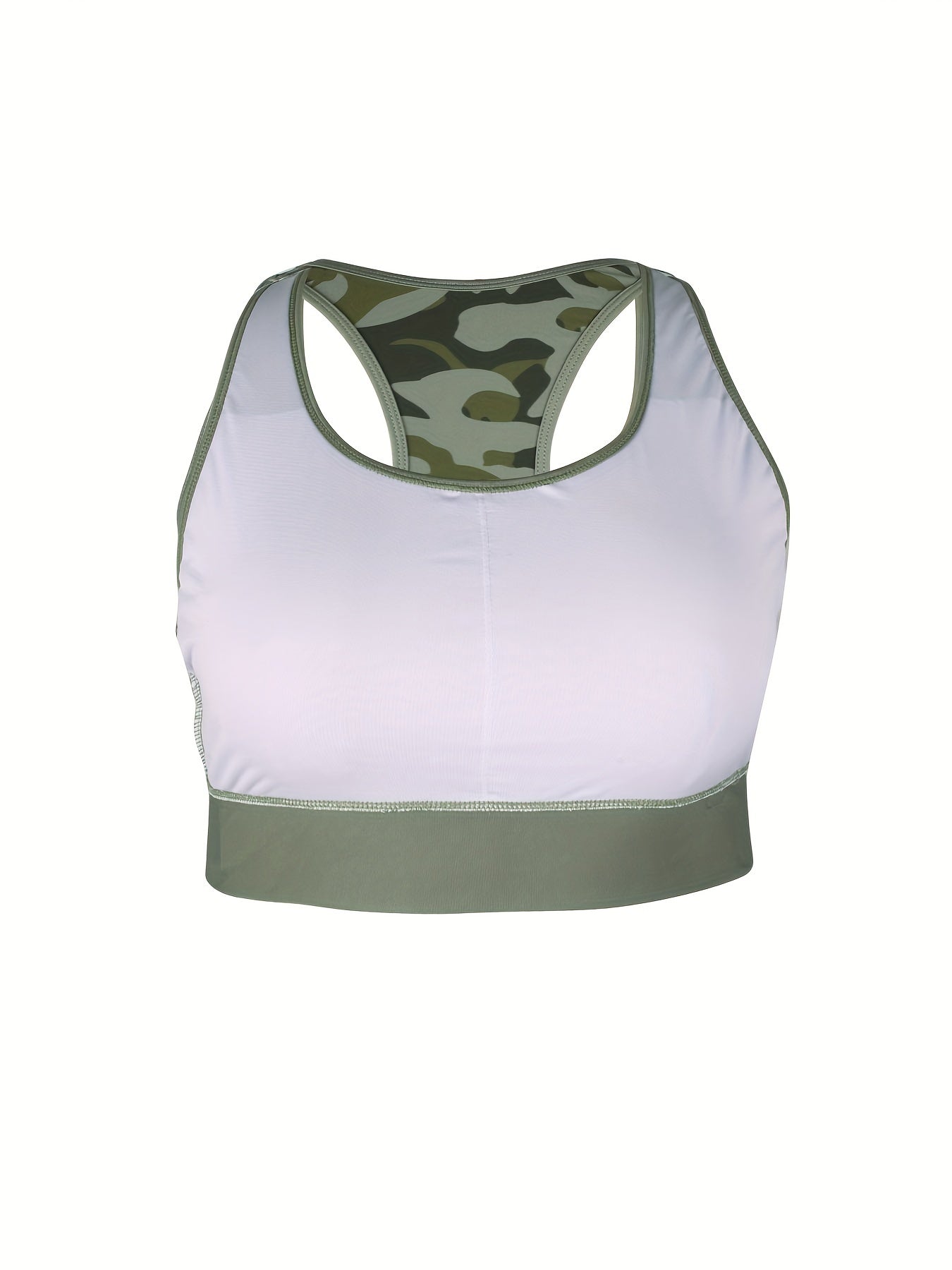 Women's Camo Racer Back Sports Bra