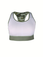 Women's Camo Racer Back Sports Bra