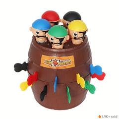 Pirate Bucket Toy Set - Interactive Family Game