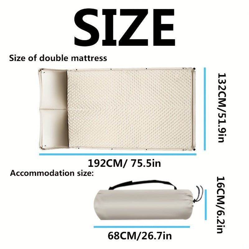 Portable Automatic Inflatable Mattress for Camping & Home Use