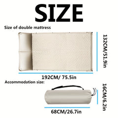 Portable Automatic Inflatable Mattress for Camping & Home Use
