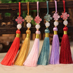 Chinese Knot Tassel Pendant Keychain Chinese Style Pendant Ornament