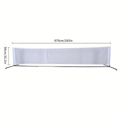 Metal Frame Pickleball Net Tennis Net For Practice And Training