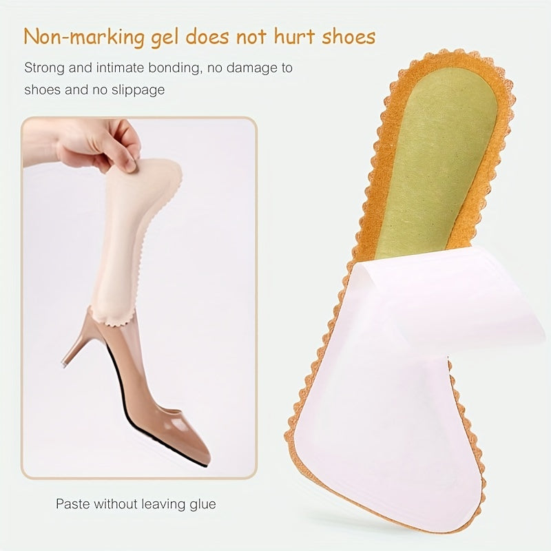 Non Slip Cropped Insoles for Heeled Shoes
