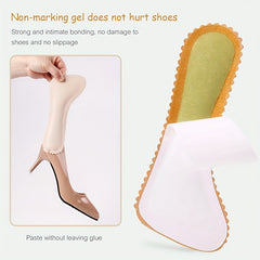 Non Slip Cropped Insoles for Heeled Shoes