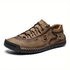 Men's Non Slip Casual Shoes Lace Up Comfortable Sneakers