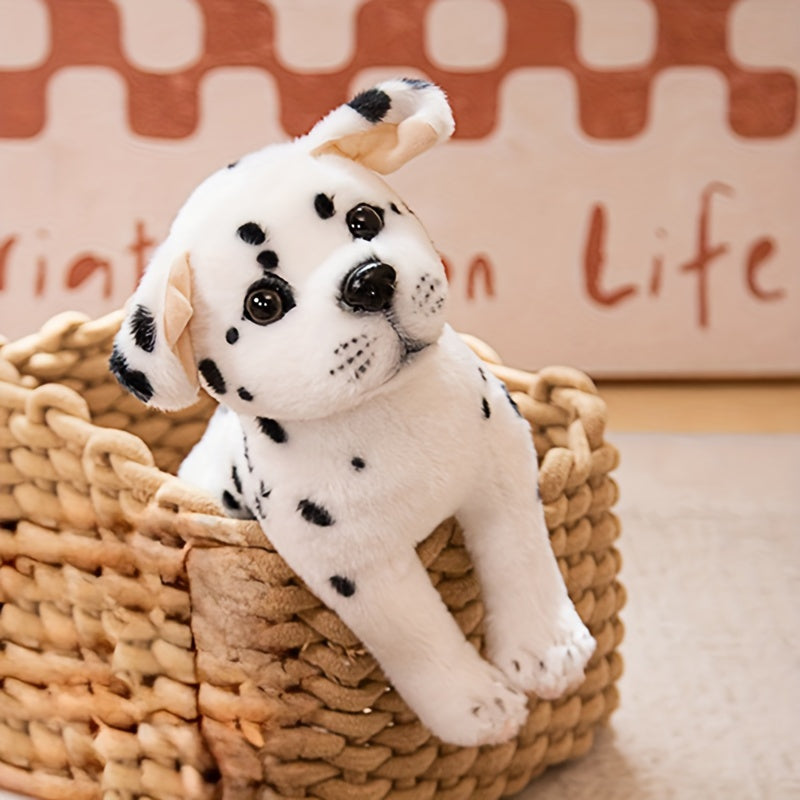 Spotted Puppy Plush Toy Stuffed Dog - Ideal Home Decor Gift