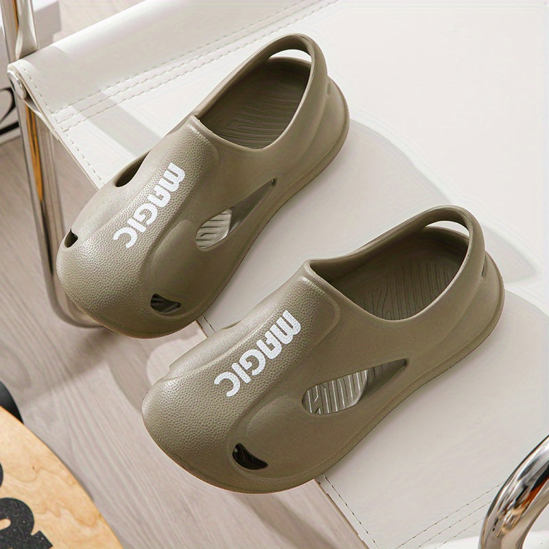 Men's Summer Water Shoes Beach Sandals with Drainage Non-slip