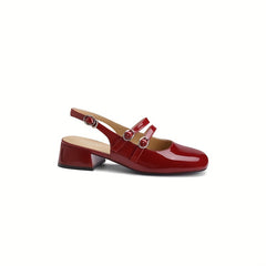 Women's Square Toe Mary Jane Sandals
