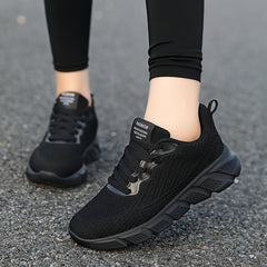 Women's Anti-Slip Athletic Running Shoes - Lightweight Outdoor Mesh Sneakers