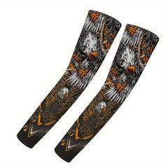 Summer Sunscreen Arm Sleeves UV Protection for Outdoor Sports