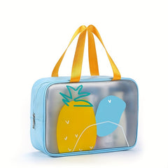 Beach Tote Bag with Wet Dry Separation for Sports Fitness and Cosmetics
