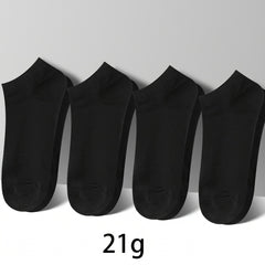 Men's Solid Liner Anklet Socks Breathable Unisex Outdoor