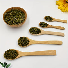 Bamboo Wood Spoon Nonstick Heat Resistant Cooking Serving Salad Stir