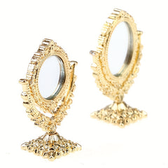 1:12 Scale Mini Doll House Mirror Makeup Furniture Toy
