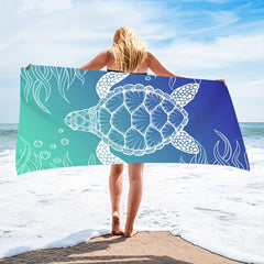 Multifunctional Microfiber Quick Drying Beach Towel for Swimming Beach Picnic