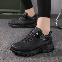 Women's Lace-up Athletic Running Shoes Waterproof Lightweight Sneakers