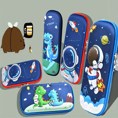 3D Cartoon Pencil Case Multifunctional Stationery Bag