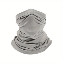 Ice Viscose Sunscreen Neck Cover Solid Breathable Warm Neck Gaiter