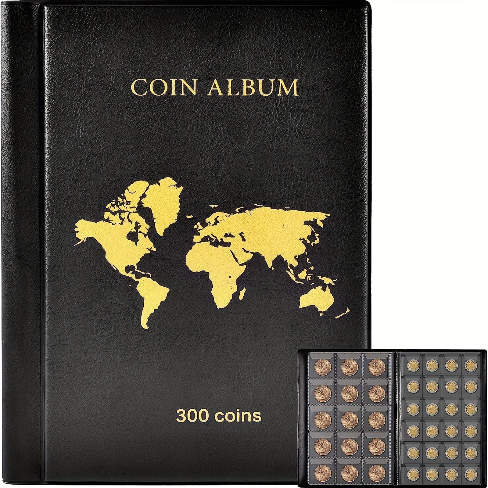 Coin Collection Book Holder Album For Collectors Coins Display