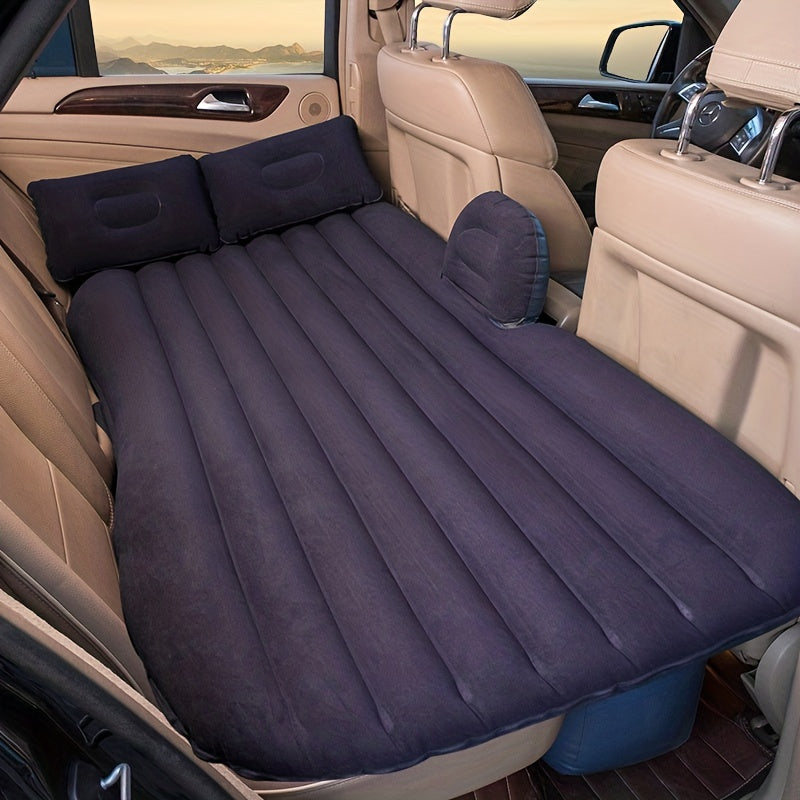 Car Inflatable Mattress Car Rear Seat Inflatable Bed For Outdoor Travel Camping
