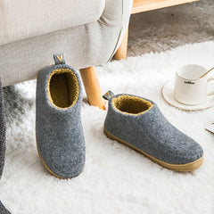 Men's Warm Cozy Non Slip Slippers Soft Sole Home Shoes Winter