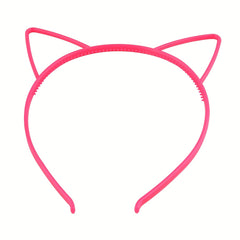 6pcs Cat Ears Headband Hair Accessory Set
