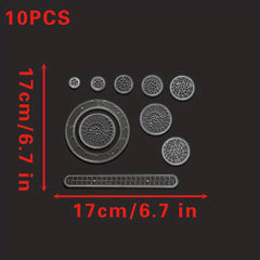Interlocking Gears Wheels Spirograph Drawing Toy Set for Kids