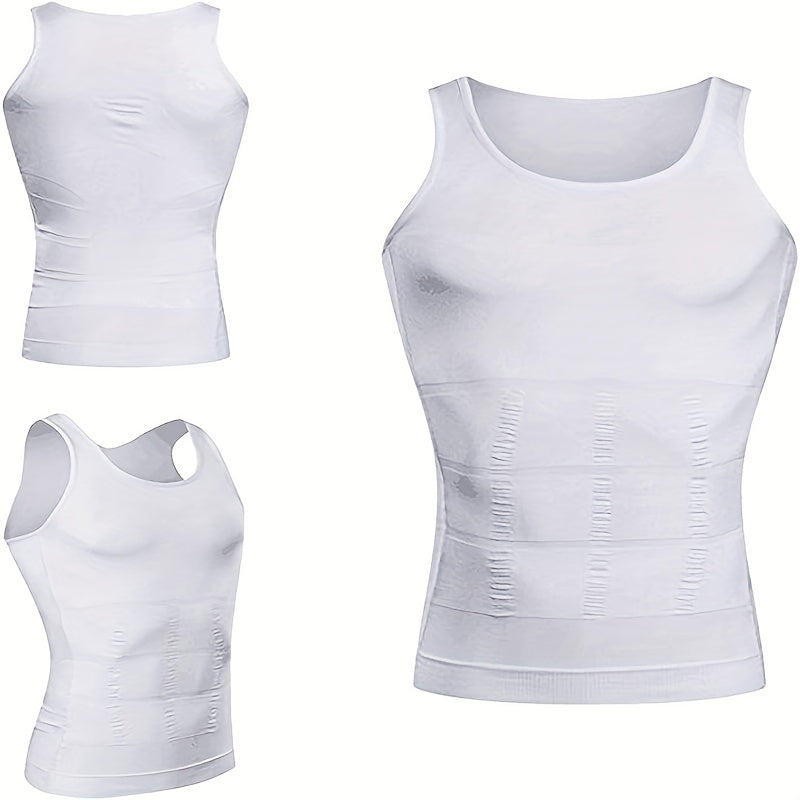 Men's Abdomen Slimming Vest Shirt