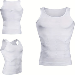 Men's Abdomen Slimming Vest Shirt