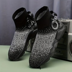 Men's Mesh Breathable Sock Shoes Non-slip Sneakers