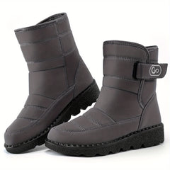 Women's Waterproof Snow Boots Plush Lined Thermal Winter Boots